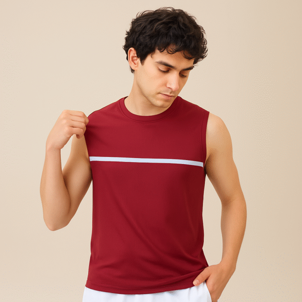 VM Tank Tops Maroon