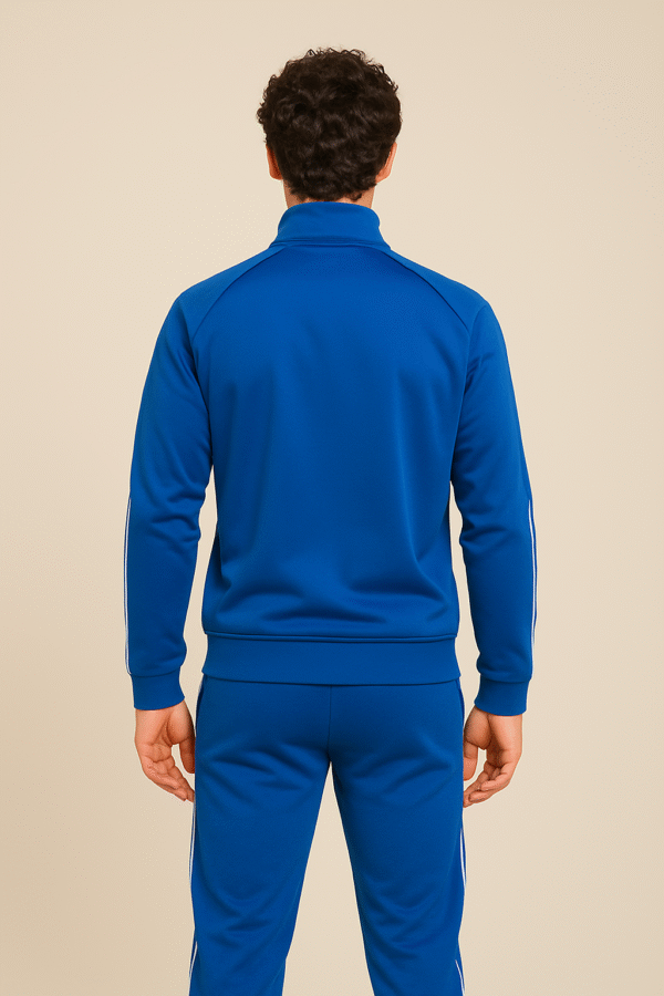 VM Men’s Performance Jacket Blue - Image 3