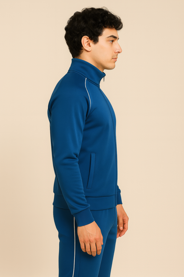 VM Men’s Performance Jacket Blue - Image 2