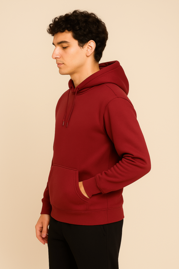 VM Hoodie Maroon - Image 3